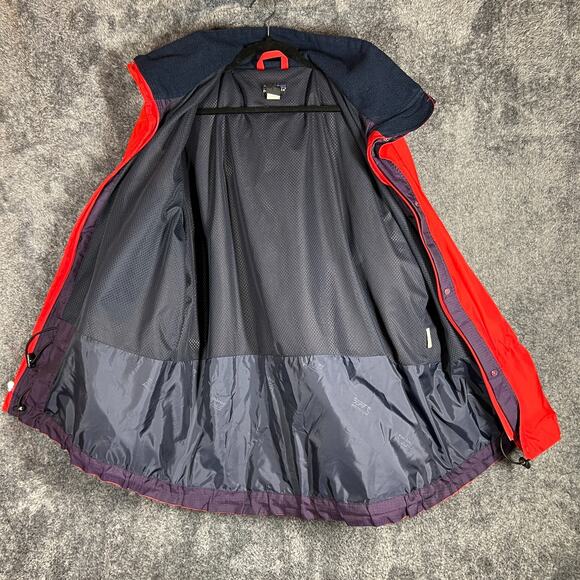 Patagonia Glade Runner Jacket Mens Large Hooded Full Zip Red Outdoors Ski Snow - Picture 3 of 10